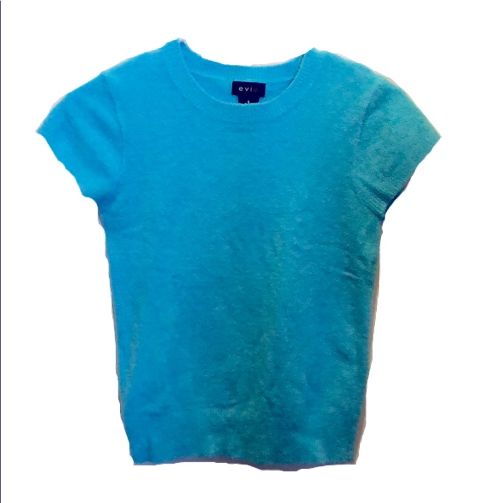 Blue Fuzzy T-Shirt